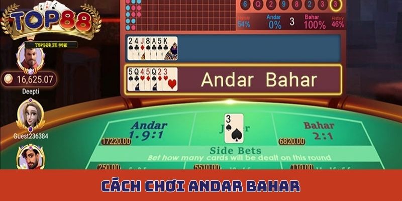cách chơi Andar Bahar
