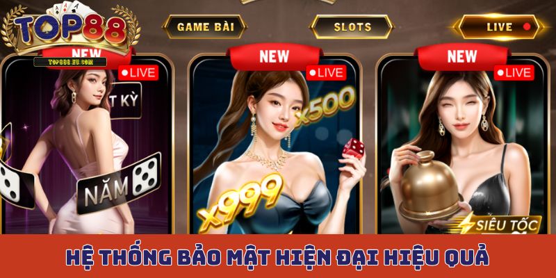 Hệ thống bảo mật hiện đại, hoạt động hiệu quả, xanh chín tối đa